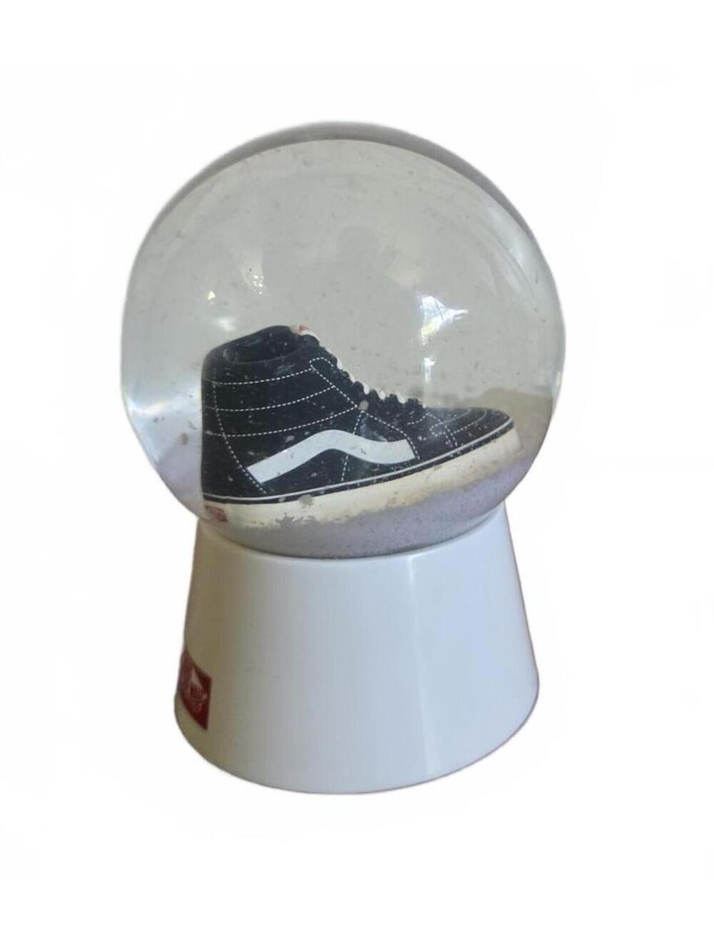 Vans Off The Wall Limited Edition SK8-Hi Snow Globe Desk Weight